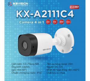 Camera 4in1 2MP KBVISION KX-A2111C4