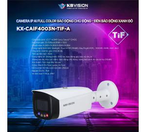 Camera IP AI Full Color 4MP KBVISION KX-CAiF4003N-TiF-A
