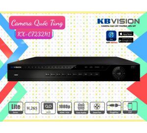 Đầu ghi hình HD ANALOG KBVISION KX-C7232H1 (5 in 1, 16 kenh HD Analog + 16 kênh IP, 5Mp)