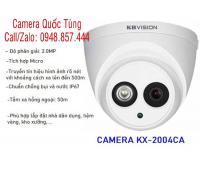 Model KX-C2004CA là mẫu camera được thiết kế dạng DOME tròn rất tinh tế và sang trọng.