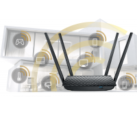 Bộ định tuyến Wi-Fi hai băng tần AC1300 với MU-MIMO và Chế độ kiểm soát hoạt động trên internet