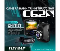 VietMap C62S được trang bị camera trước độ phân giải  Ultra HD 4K kết hợp cùng camera sau gắn trong 