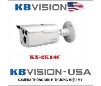 KBVISION KX-C2K13C là dòng camera công nghệ HDCVI mới, có độ phân giải 4.0 megapixel