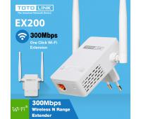 TOTOLINK EX200 mang sóng Wi-Fi phủ đến khắp mọi nơi trong nhà, văn phòng công ty của bạn, đảm bảo ch