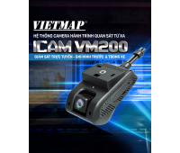 Camera giám sát hành trình trực tuyến VIETMAP iCAM VM200 ghi hình trước và trong xe