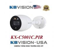 Camera HDCVI hồng ngoại 5.0 Megapixel KBVISION KX-C5001C.PIR hổ trợ cảm biến hồng ngoại PIR gi