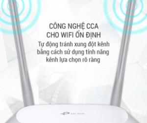 Phát Wifi TP-Link TL-WR840N Chính hãng (2 anten 5dBi, 300Mbps, 4LAN)