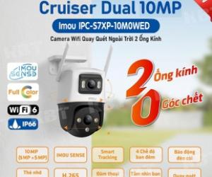 Camera IP ngoài trời 2 ống kính IMOU IPC-S7XP-10M0WED 10MP