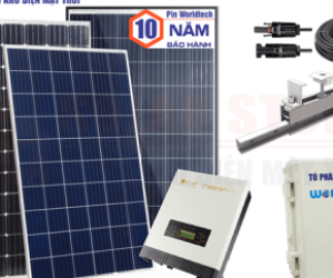 Hệ Thống Điện Mặt Trời Hòa Lưới WO189 1.89kWp