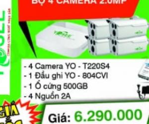 Bộ camera quan sát HDCVI YOSEE YO-T220S4