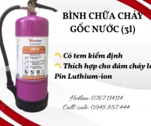 BÌNH CHỮA CHÁY PIN LITHIUM ORION 3L