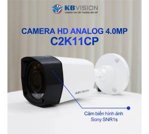 Camera quan sát HD ANALOG KBVISION KX-C2K11CP (4.0 Megapixel, hồng ngoại 20m)