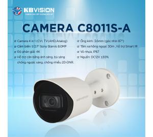 Camera 4in1 8MP KBVISION KX-C8011S-A tích hợp mic