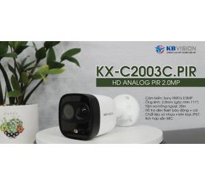 Camera HDCVI 2MP KBVISION KX-C2003C.PIR