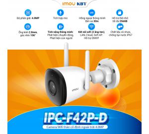 Camera Wifi 4.0MP IPC-F42P-IMOU siêu nét
