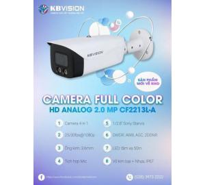 Camera HD Analog Full Color 4 in 1 KBVISION KX-CF2213L-A