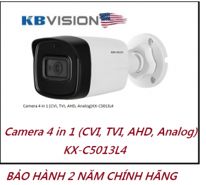 Camera quan sát HD ANALOG KBVISION KX-C5013L4 (5.0 Megapixel, hồng ngoại 40m)