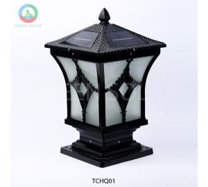 Đèn trụ cổng hình quạt lớn