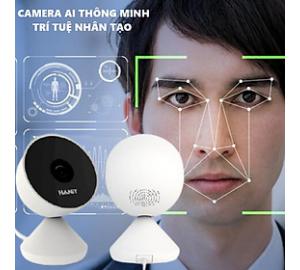 Camera IP Wifi Ai Hanet HA1000 chấm công, nhận diện khuôn mặt ngay cả khi đeo kính hoặc khẩu trang
