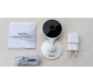 Camera ip wifi trong nhà 2.0Mp KBOne KN-H21W-D đàm thoại 2 chiều, tích hợp còi báo động, chuẩn nén