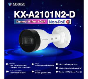 Camera IP Bullet 2MP KBVISION KX-A2101N2-D