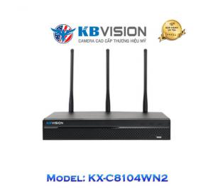 Đầu ghi IP Wifi 4 kênh KBVISION KX-C8104WN2