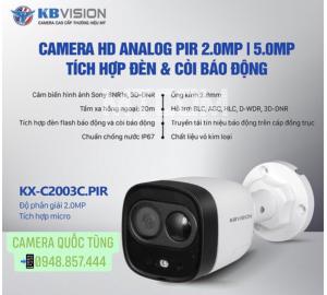 Camera KBVISION KX-C2003C.PIR - CHỐNG BÁO ĐỘNG GIẢ