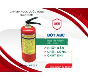 Bình chữa cháy bột ABC 2kg MFZL2