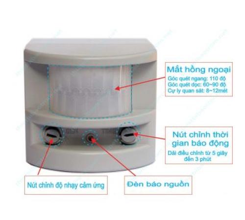 CHỐNG TRỘM HỒNG NGOẠI HT1A   