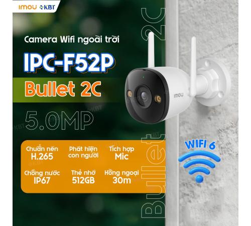 Camera Wifi ngoài trời 5MP IMOU IPC-F52P