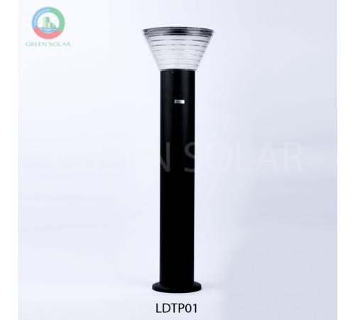 Đèn lối đi tròn pha lê cao 01