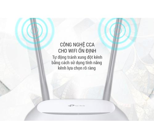 Phát Wifi TP-Link TL-WR840N Chính hãng (2 anten 5dBi, 300Mbps, 4LAN)