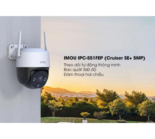 Camera Wifi Full Color IMOU IPC-S51FEP (Cruiser SE+ 5MP)