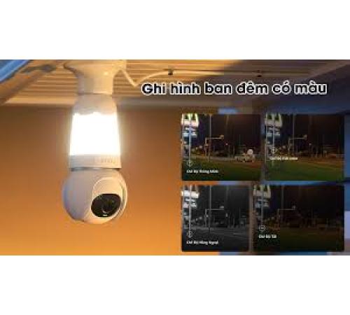 Camera Wifi quay quét bóng đèn 3MP iMOU IPC-S6DP-3M0WEB-E27