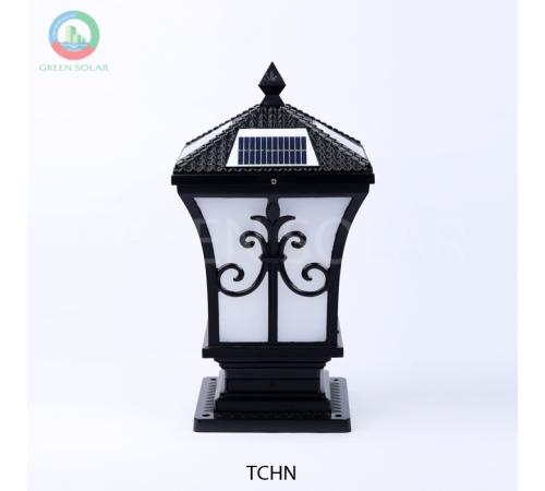 Đèn trụ cổng hoa nhọn nhỏ