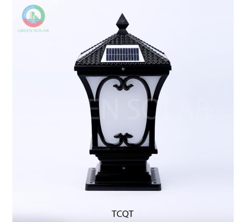Đèn trụ cổng quả táo lớn